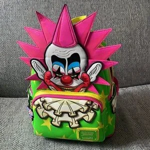 Killer Klowns Spikey Glow In The Dark Mini Backpack Loungefly | Bags | Killer Klowns Spikey Glow In The Dark  main image 3